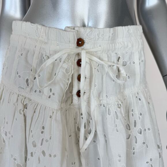 Free People layette white skirt size S Retail 120$ - Picture 3 of 9